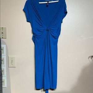Seraphine Royal Blue Midi Dress